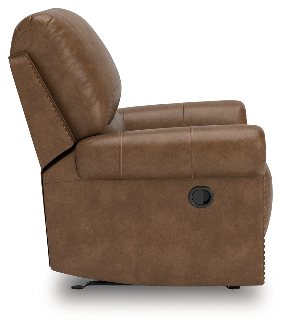 Chasemore Earth Swivel Glider Recliner from Ashley - Luna Furniture