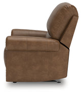 Chasemore Earth Swivel Glider Recliner from Ashley - Luna Furniture