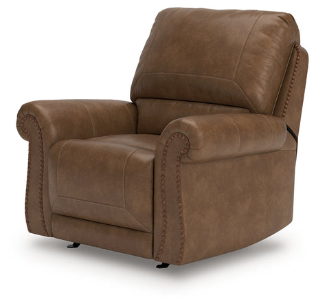 Chasemore Earth Swivel Glider Recliner from Ashley - Luna Furniture