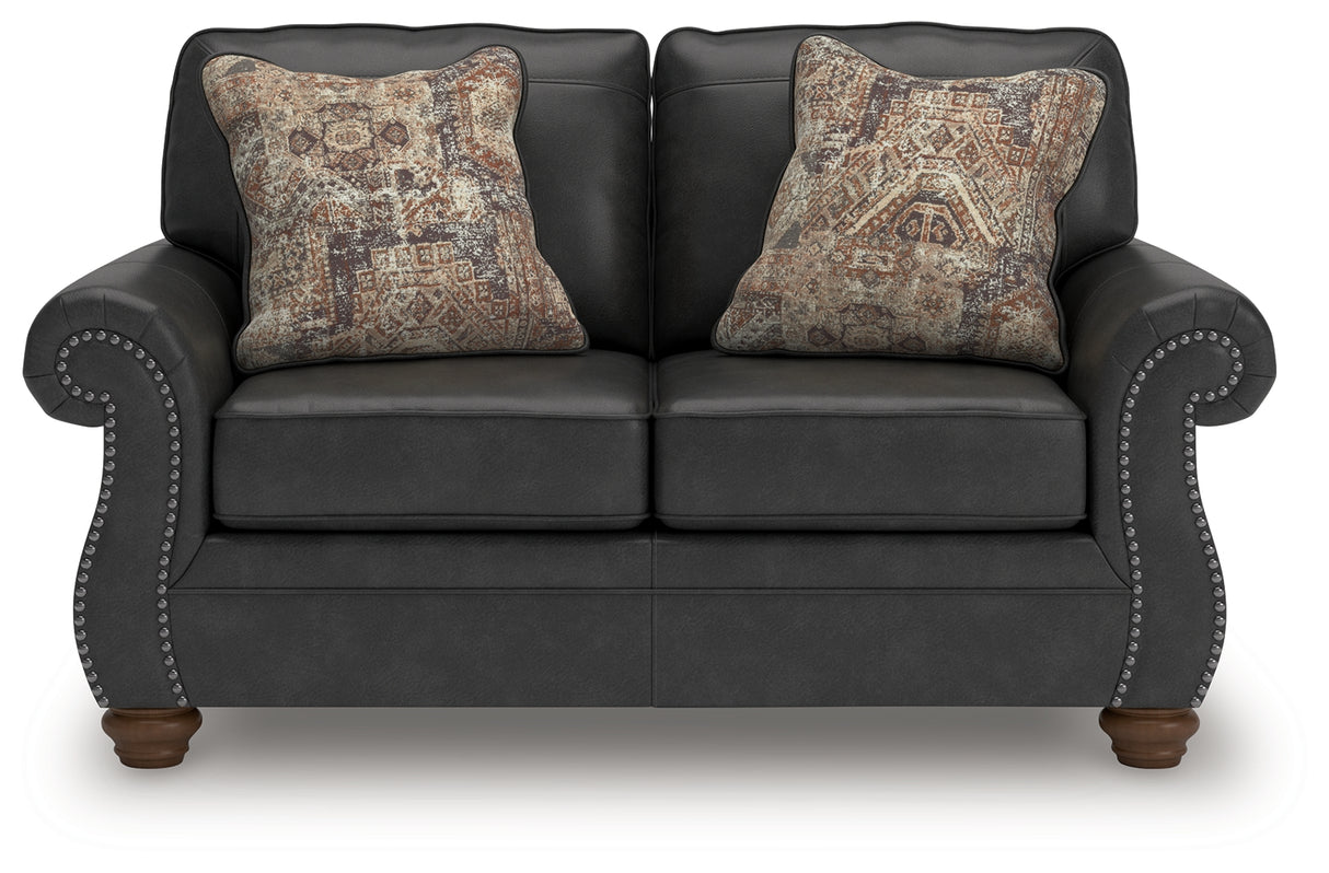 Chasemore Granite Loveseat from Ashley - Luna Furniture