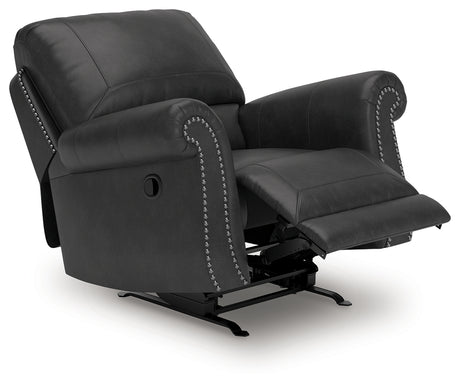 Chasemore Granite Swivel Glider Recliner from Ashley - Luna Furniture