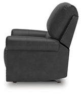 Chasemore Granite Swivel Glider Recliner from Ashley - Luna Furniture