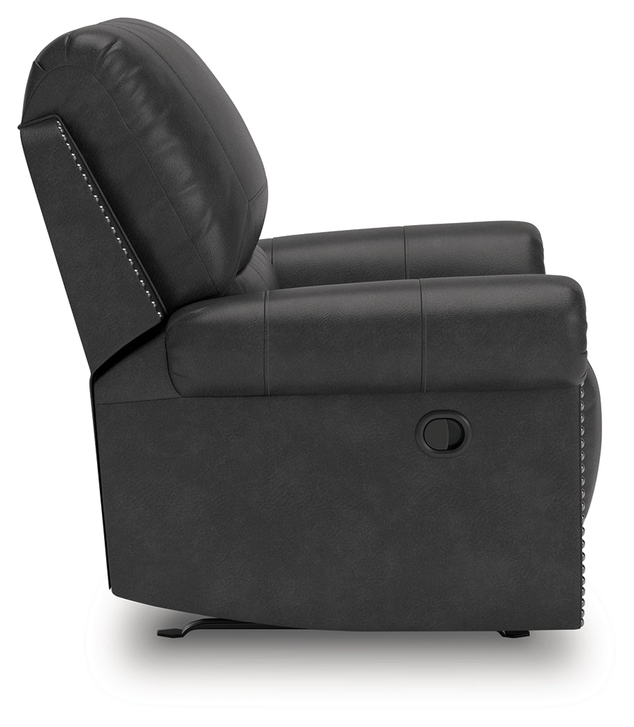 Chasemore Granite Swivel Glider Recliner from Ashley - Luna Furniture