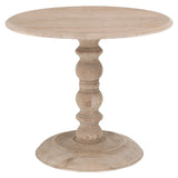 Chelsea 36" Round Dining Table in Smoke Gray Pine from Essentials For Living - Luna Furniture