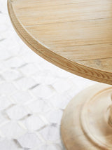 Chelsea 36" Round Dining Table in Smoke Gray Pine from Essentials For Living - Luna Furniture