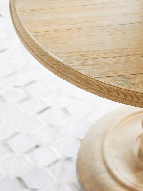 Chelsea 36" Round Dining Table in Smoke Gray Pine from Essentials For Living - Luna Furniture