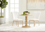 Chelsea 36" Round Dining Table in Smoke Gray Pine from Essentials For Living - Luna Furniture