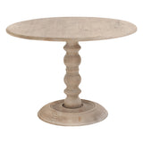 Chelsea 42" Round Dining Table in Smoke Gray Pine from Essentials For Living - Luna Furniture