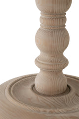 Chelsea 42" Round Dining Table in Smoke Gray Pine from Essentials For Living - Luna Furniture