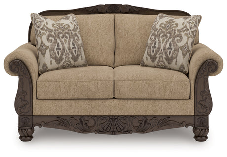 Chelsworth Sofa and Loveseat in Golden from Ashley - Luna Furniture