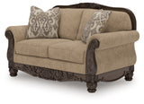 Chelsworth Sofa and Loveseat in Golden from Ashley - Luna Furniture