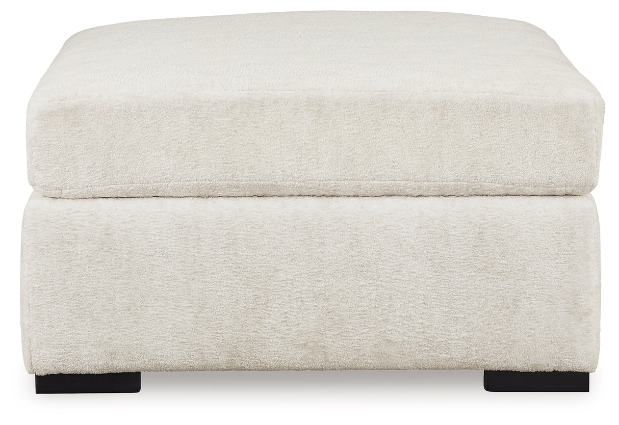 Chessington Ivory 4-Piece Sectional with Ottoman in Ivory from Ashley - Luna Furniture