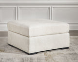 Chessington Ivory 4-Piece Sectional with Ottoman in Ivory from Ashley - Luna Furniture