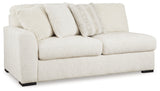 Chessington Ivory 4-Piece Sectional with Ottoman in Ivory from Ashley - Luna Furniture