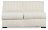 Chessington Ivory 4-Piece Sectional with Ottoman in Ivory from Ashley - Luna Furniture
