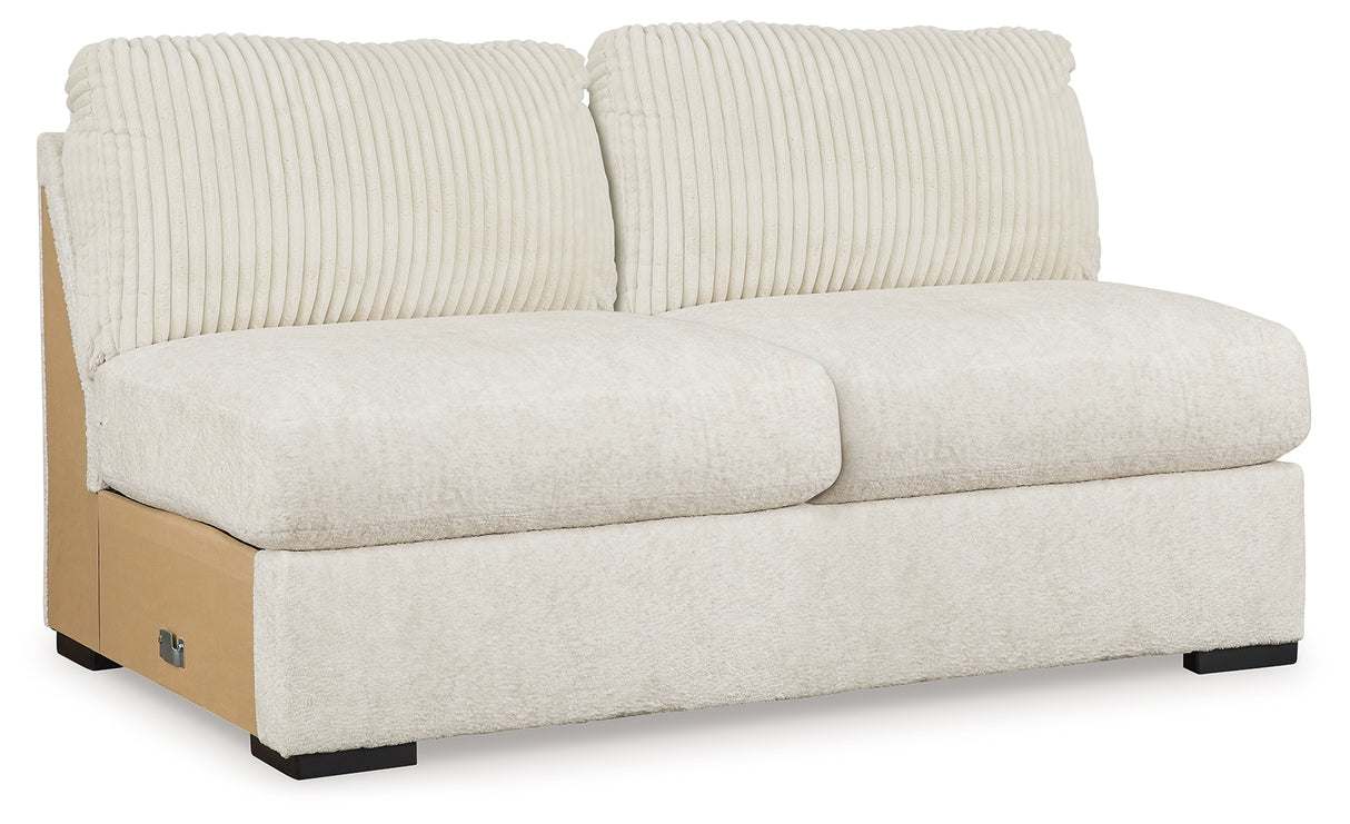 Chessington Ivory 4-Piece Sectional with Ottoman in Ivory from Ashley - Luna Furniture