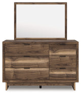 Chirason Brown Dresser and Mirror from Ashley - Luna Furniture