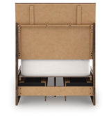 Chirason Brown Twin Storage Platform Bed from Ashley - Luna Furniture