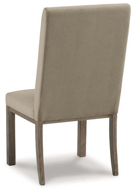Chrestner Gray Dining Table and 6 Chairs from Ashley - Luna Furniture
