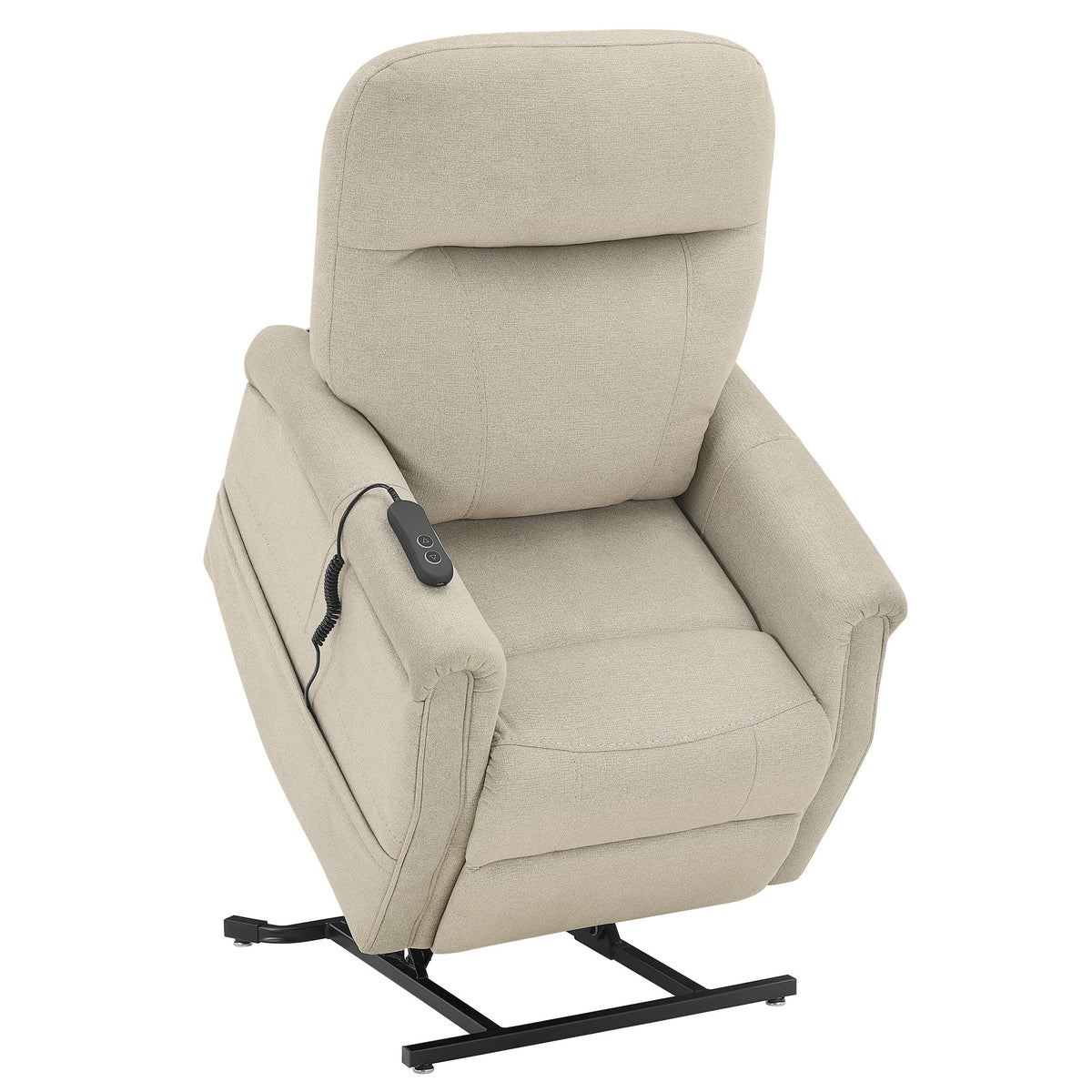 Rhodes Beige Versatile Power Lift Chair from Steve Silver - Luna Furniture