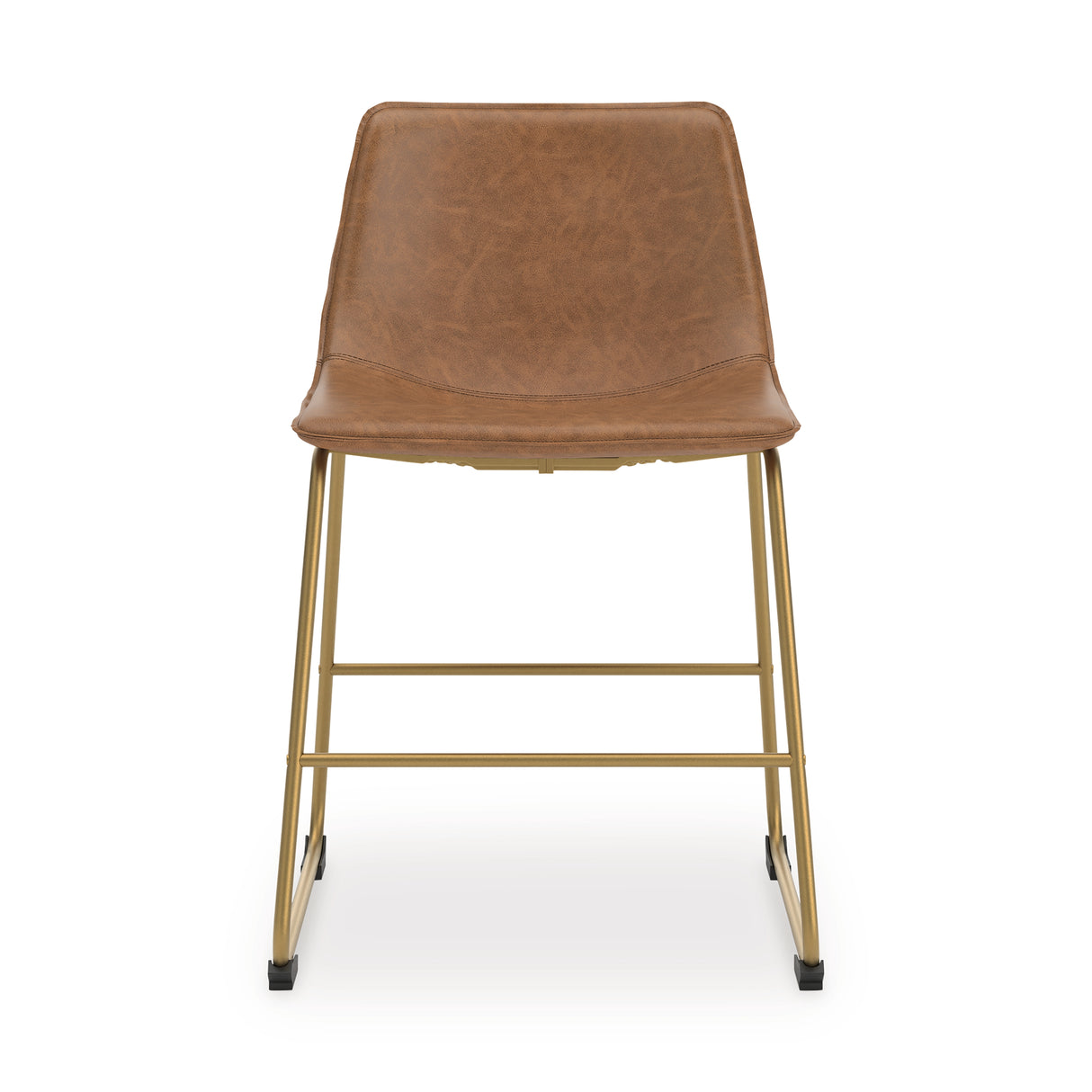 Ciabori Brown/Gold Dining Chair, Set of 2 from Ashley - Luna Furniture