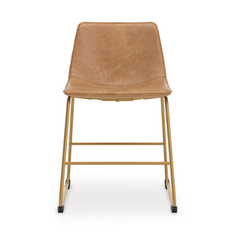 Ciabori Toast/Gold Dining Chair, Set of 2 from Ashley Furniture - Luna Furniture