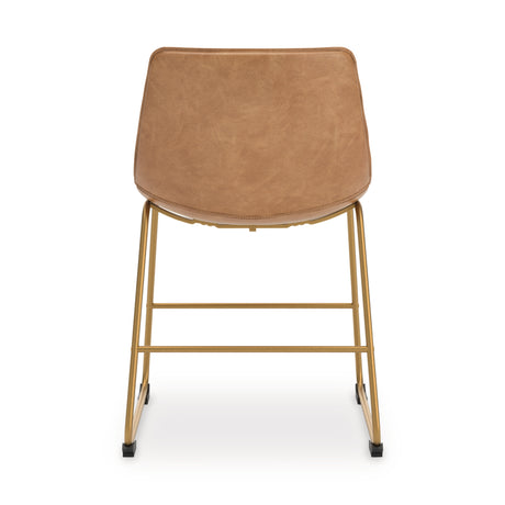 Ciabori Toast/Gold Dining Chair, Set of 2 from Ashley Furniture - Luna Furniture