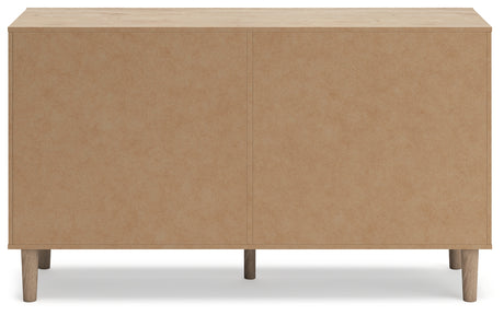 Cielden Full Panel Bed with Dresser and 2 Nightstands in Two-tone from Ashley - Luna Furniture