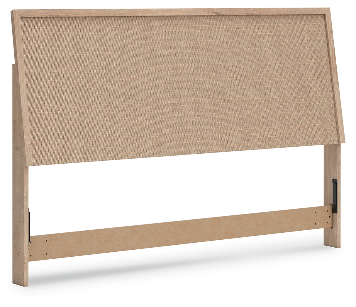 Cielden King Panel Headboard with Mirrored Dresser in Two-tone from Ashley - Luna Furniture