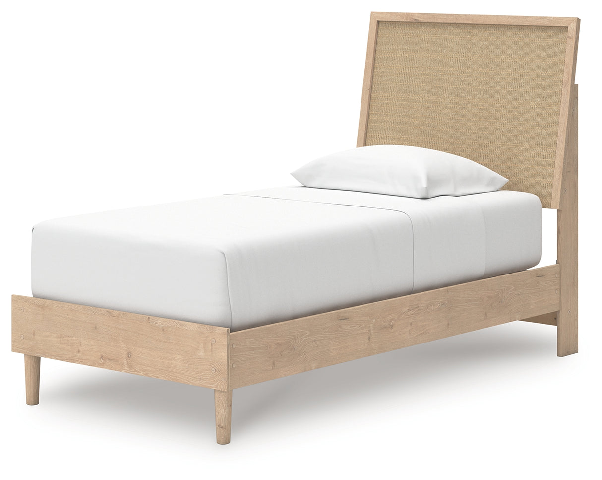 Cielden Two-tone Twin Platform Bed from Ashley - Luna Furniture