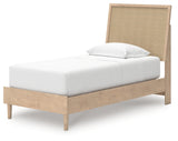 Cielden Two-tone Twin Platform Bed from Ashley - Luna Furniture