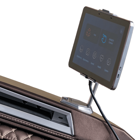 Circadian 4D DualFlex Massage Chair - Brown/Dark Brown from Infinity - Luna Furniture