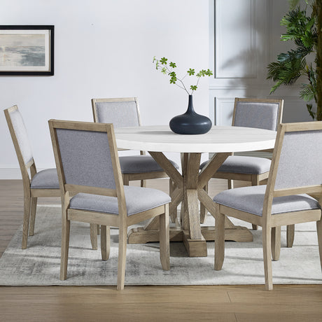 Carena Gray Side Chair, Set of 2 from Steve Silver - Luna Furniture