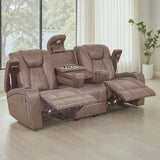 Marlow Sand Manual Reclining Sofa from Steve Silver - Luna Furniture