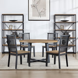 Magnolia Two-tone 54-inch Round Dining Table from Steve Silver - Luna Furniture