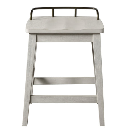 Pendleton Ivory 24″ Backless Counter Stool from Steve Silver - Luna Furniture