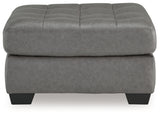 Clairette Court Alloy Oversized Accent Ottoman from Ashley - Luna Furniture