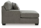Clarington 3-Piece Sectional and Oversized Ottoman from Ashley Furniture - Luna Furniture