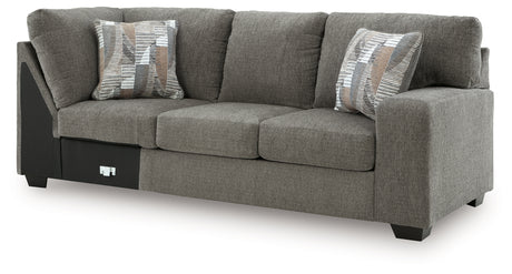 Clarington 3-Piece Sectional and Oversized Ottoman from Ashley - Luna Furniture