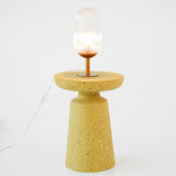 Clario Bronze Clear Glass Table Lamp from Ashcroft Furniture - Luna Furniture