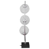 Claudia Black 30-inch Woven Spherical Metal Table Lamp from Coaster - Luna Furniture