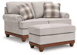 Clearbrooke Loveseat and Ottoman from Ashley Furniture - Luna Furniture