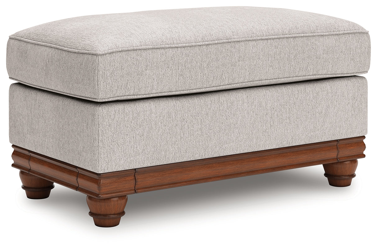 Clearbrooke Sandstone Ottoman from Ashley - Luna Furniture