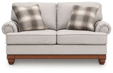 Clearbrooke Sofa and Loveseat in Sandstone from Ashley - Luna Furniture