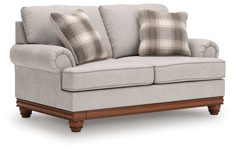 Clearbrooke Sofa and Loveseat in Sandstone from Ashley - Luna Furniture