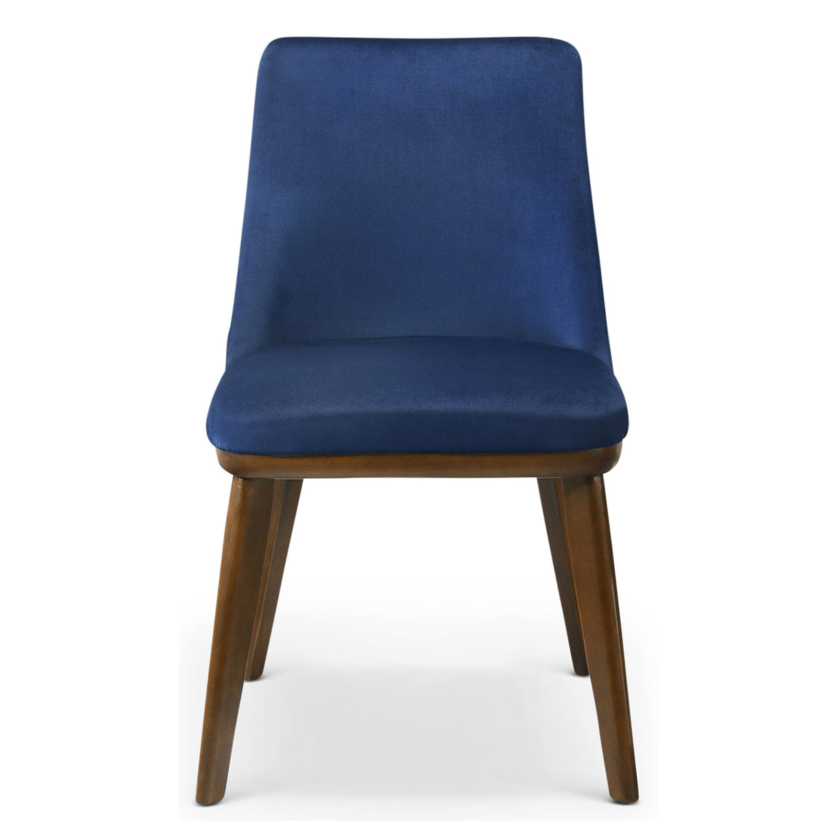 Clove Navy Blue Velvet Dining Chair (Set Of 2) from Midinmod - Luna Furniture