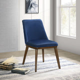 Clove Navy Blue Velvet Dining Chair (Set Of 2) from Midinmod - Luna Furniture