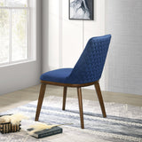 Clove Navy Blue Velvet Dining Chair (Set Of 2) from Midinmod - Luna Furniture