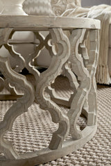 Clover Coffee Table in Smoke Gray Elm from Essentials For Living - Luna Furniture