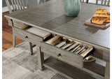 Anaya Gray 7-Piece Counter Hight Set
